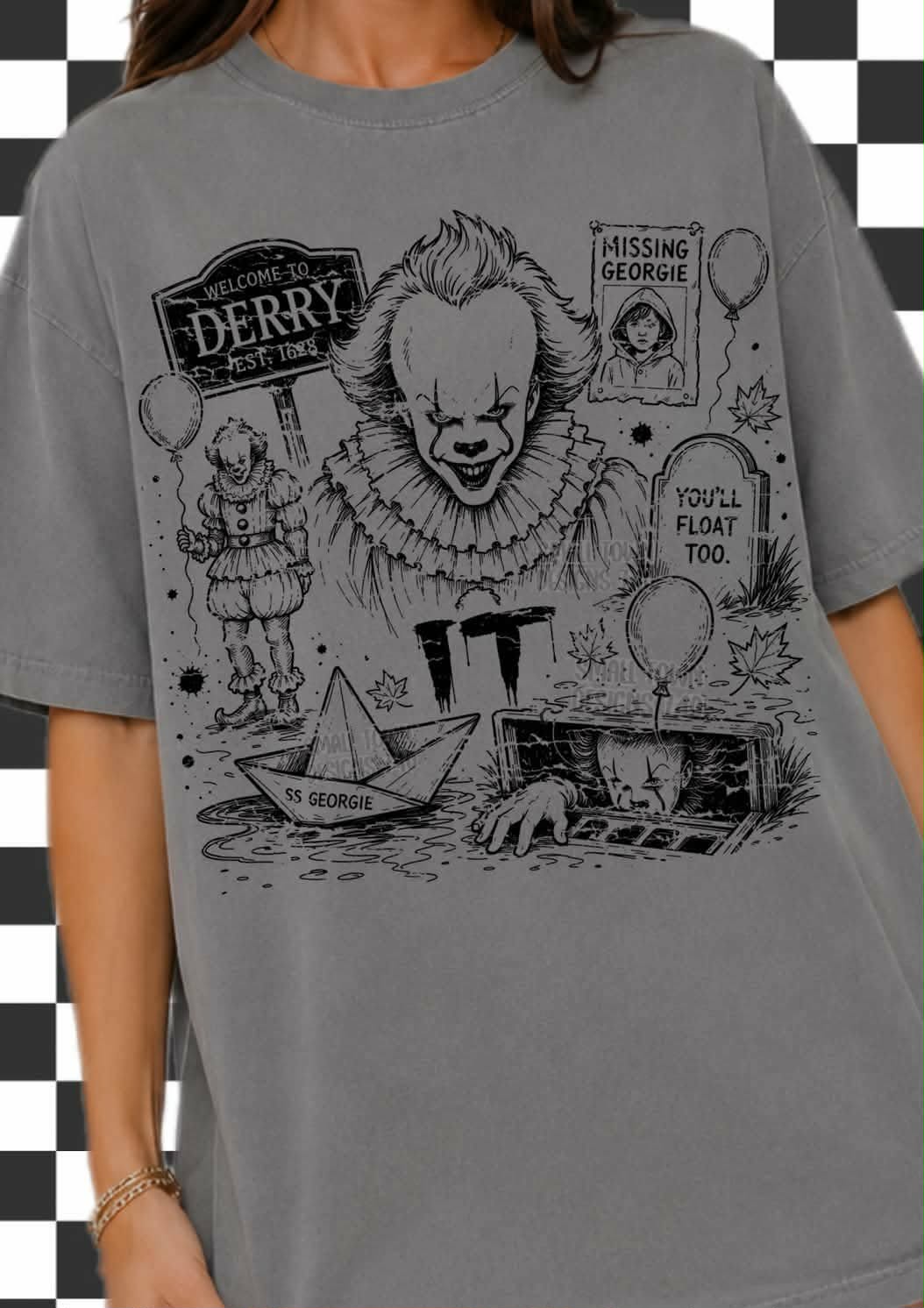 IT BLACK (STD) DTF Transfer