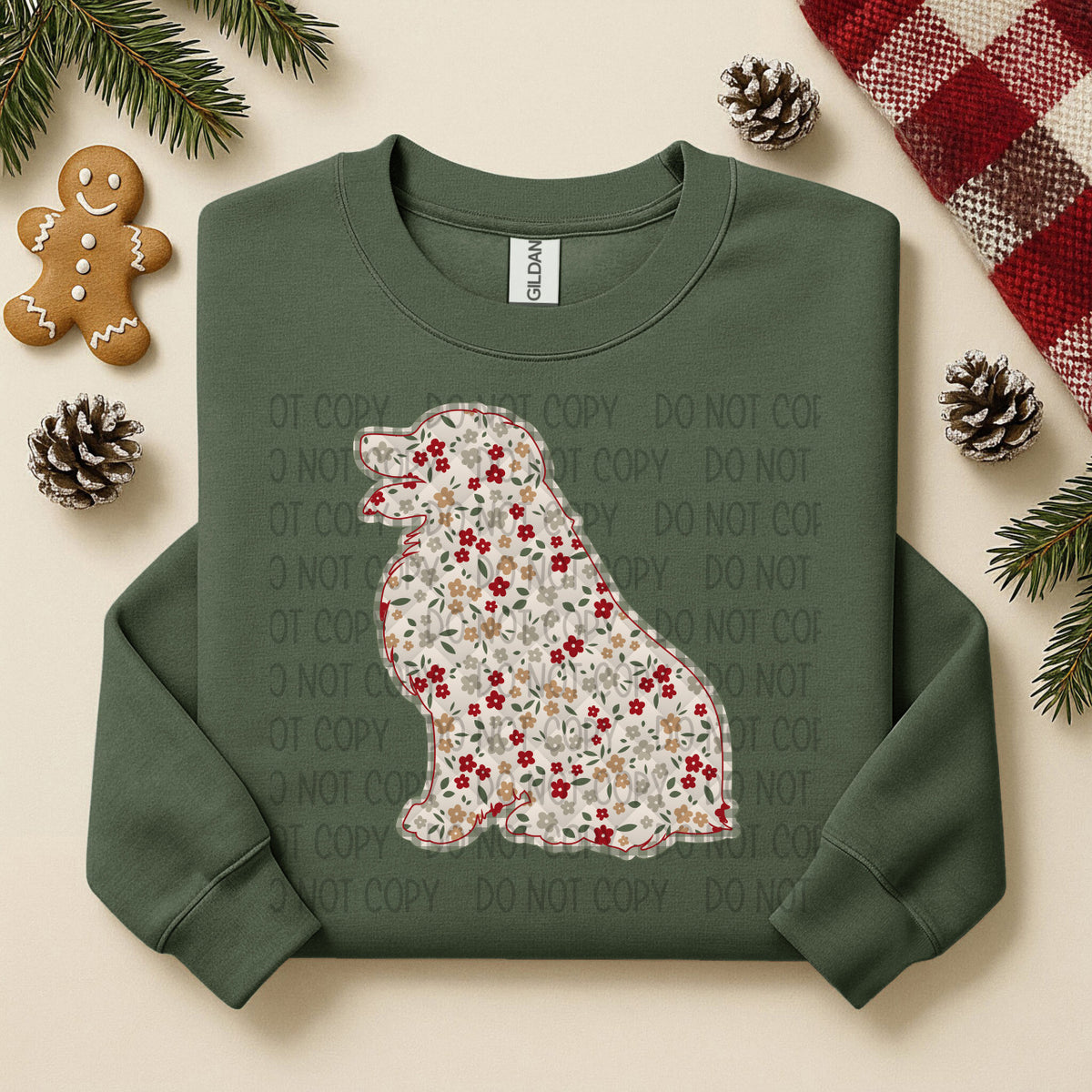 Mini Aussie Floral (SWD) DTF TRANSFER