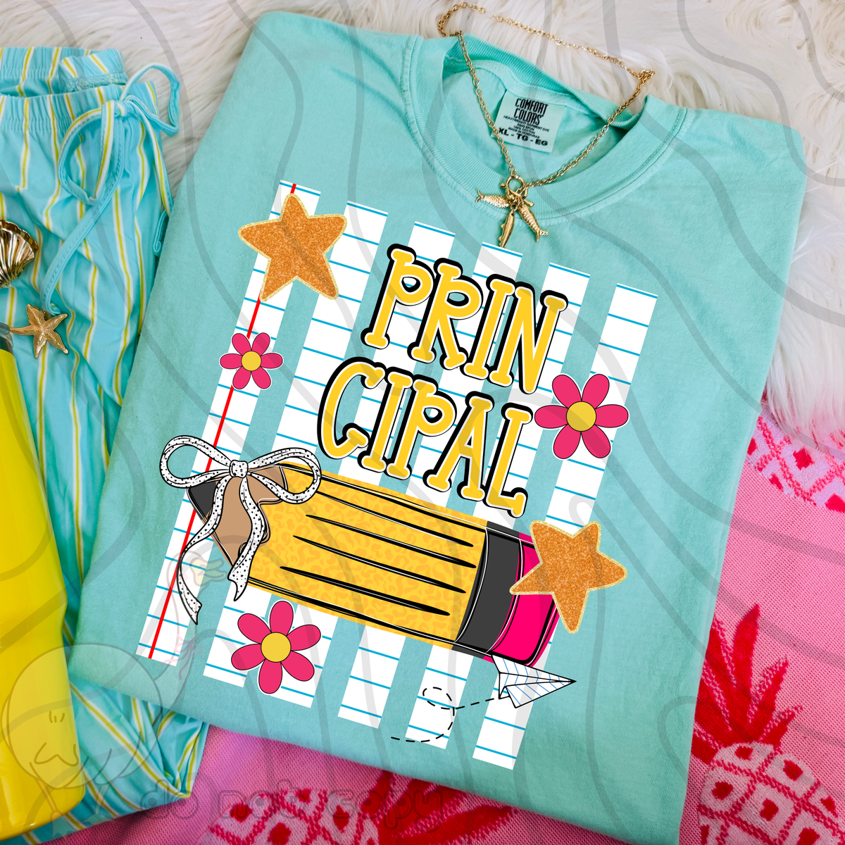 Principal pencil stripes (DKD) DTF Transfer