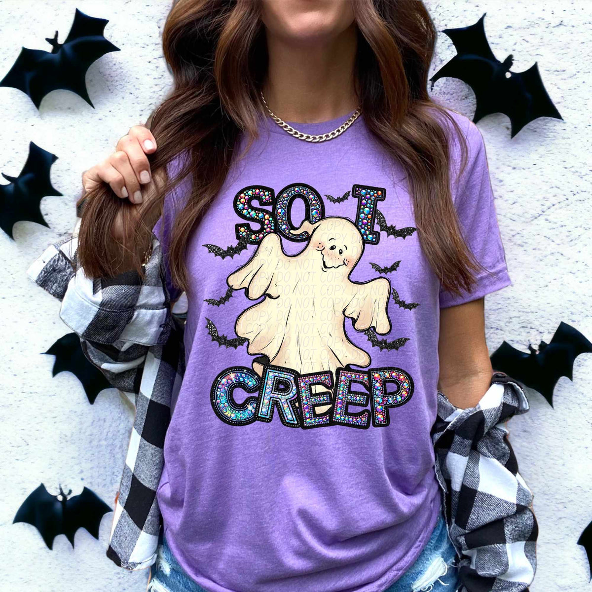 So I creep happy ghost (CITY) 55904 DTF transfer