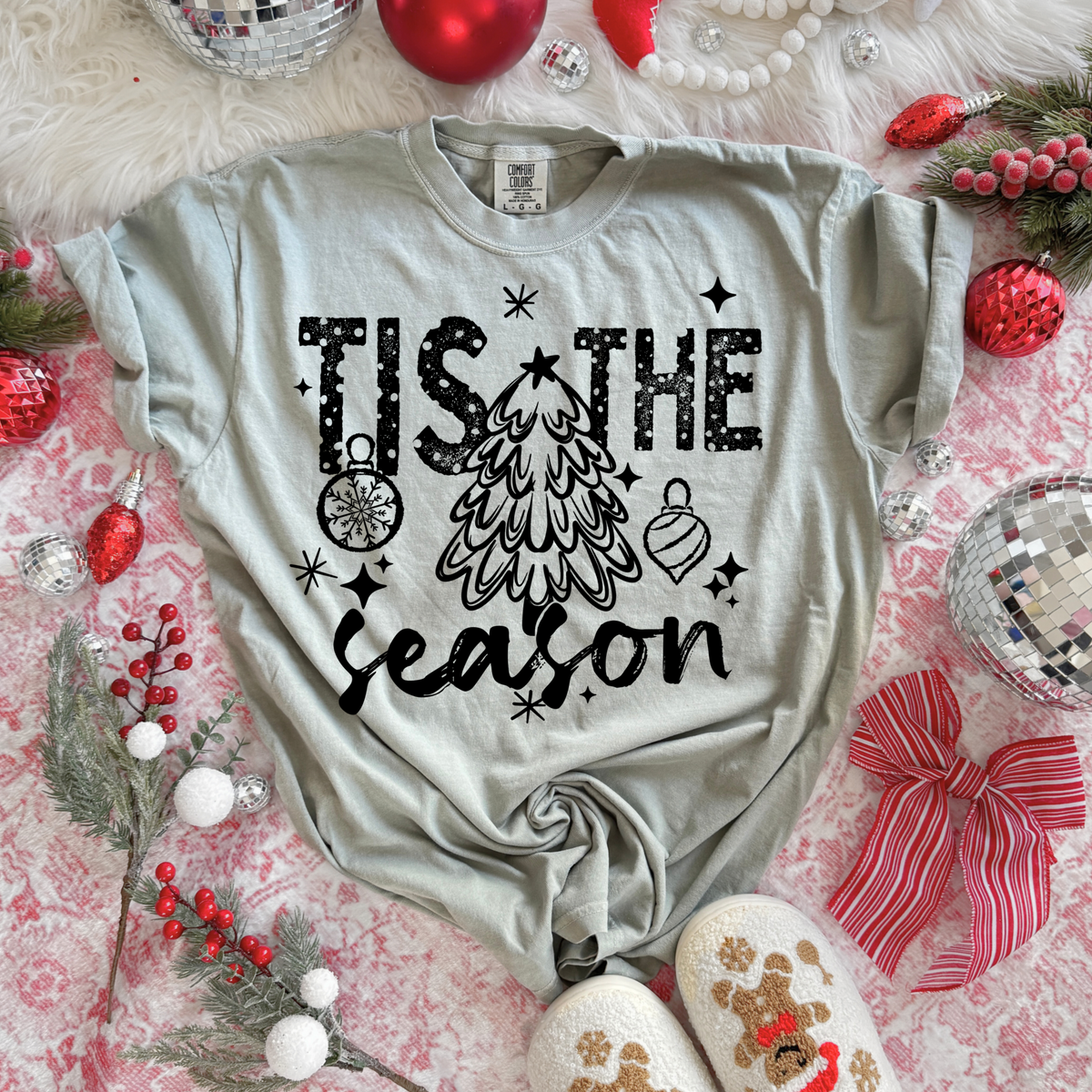 Tis the season (black) (CSC) DTF Transfer