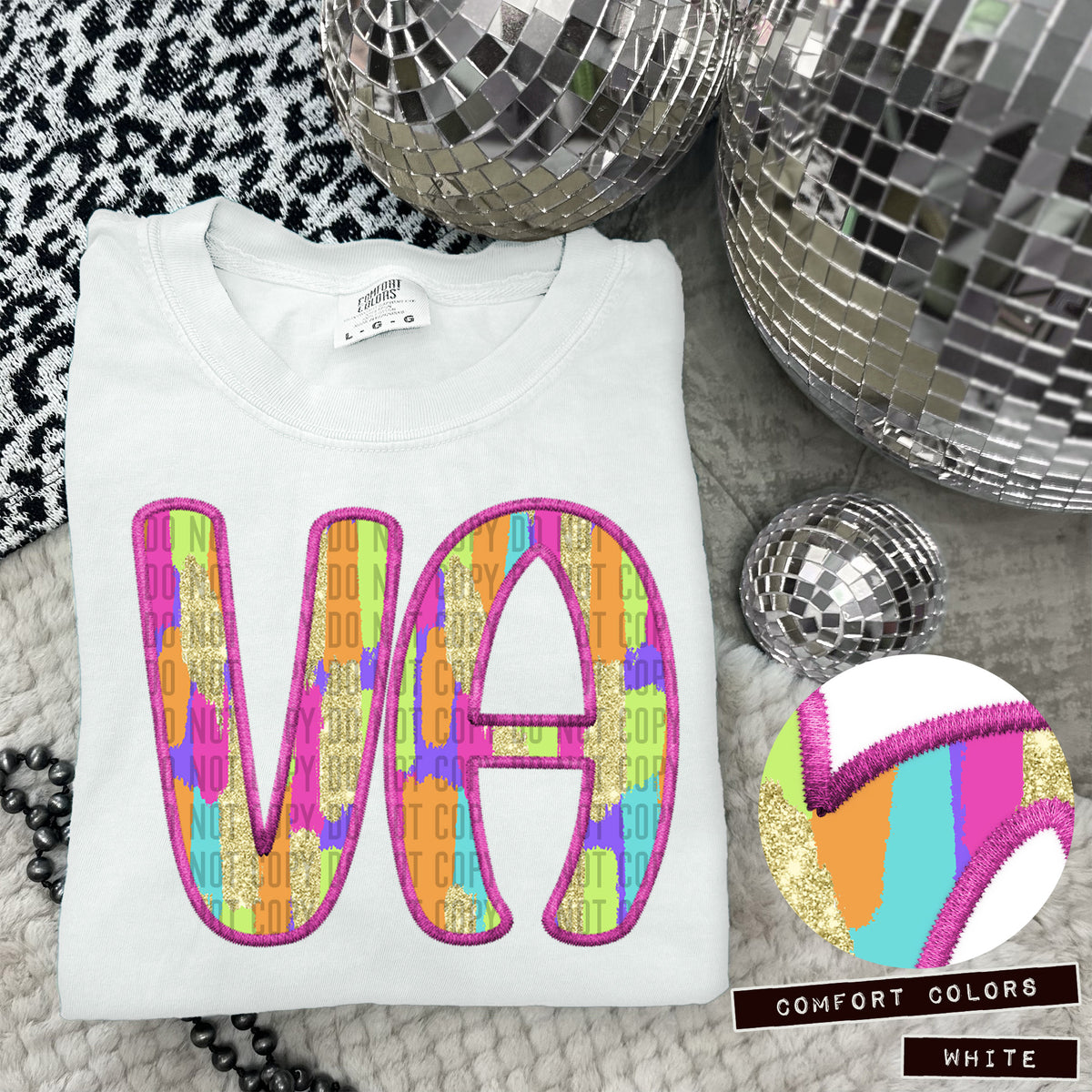 VA Juneberry Brushstrokes (Caplinger) DTF transfer