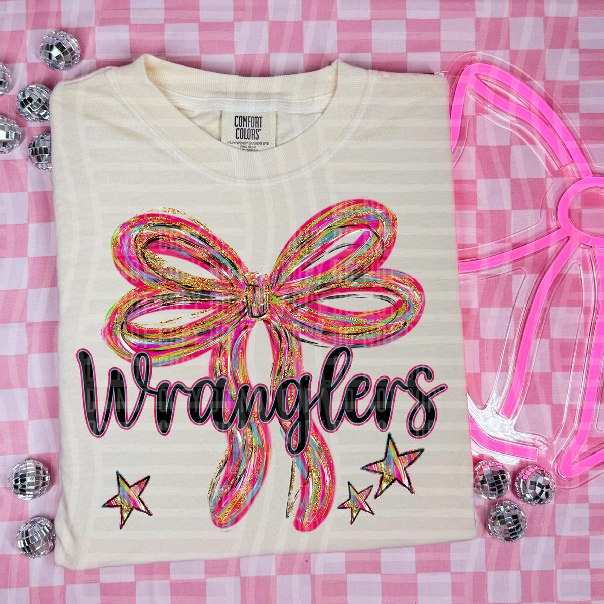 Wranglers Whimsical Bow (caplinger) DTF transfer