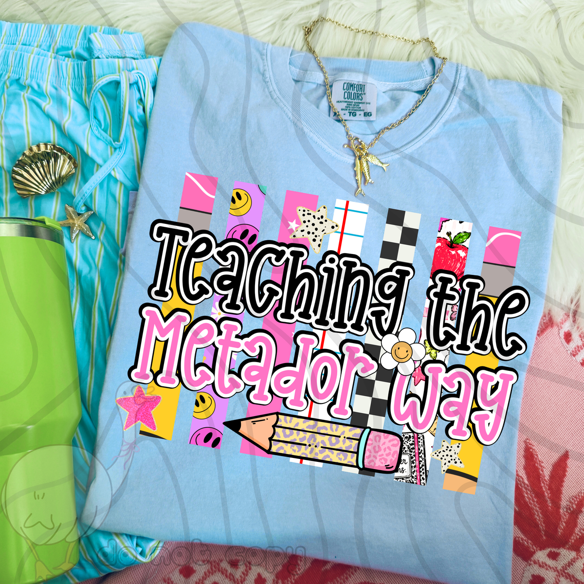 Teaching the metador way school stripes (DKD) DTF Transfer