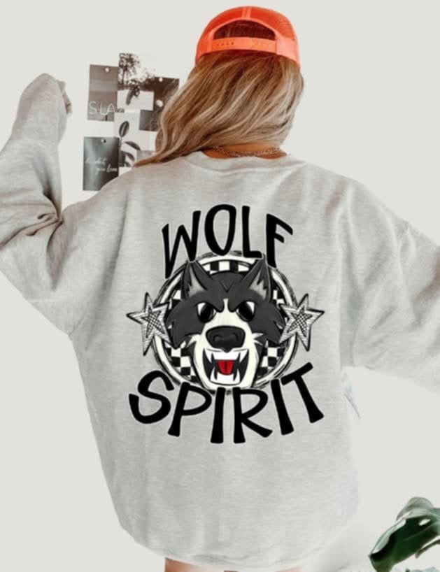 Wolf spirit (S&G) 85200 DTF transfer