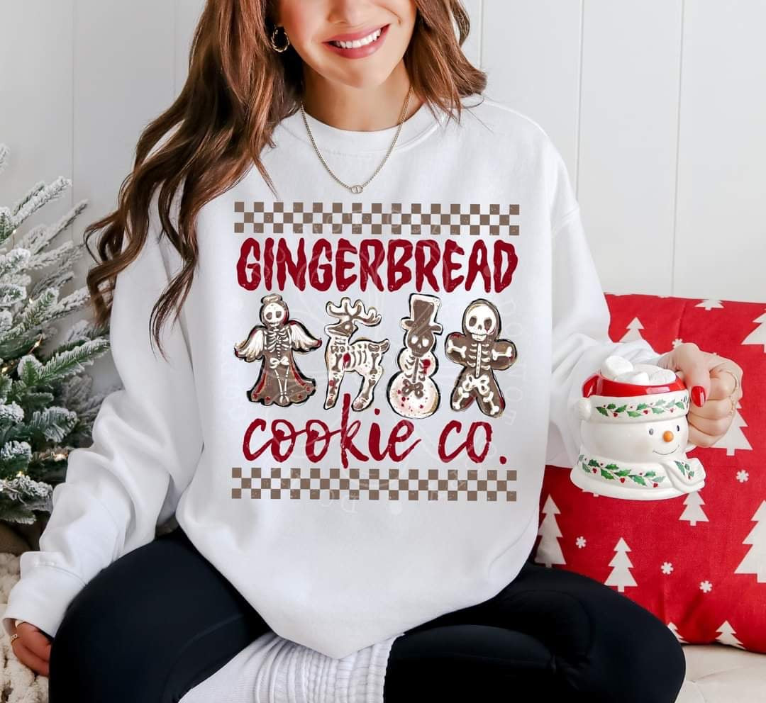 Gingerbread cookie co (LYTTLE) 60558 DTF transfer