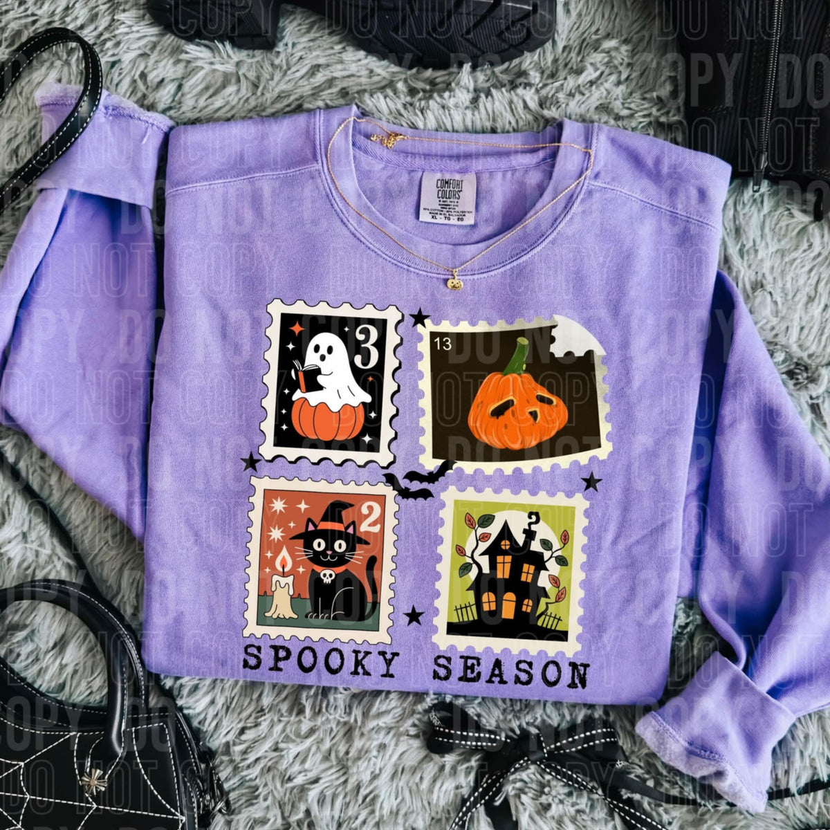 Spooky Season Stamps SBB DTF transfer