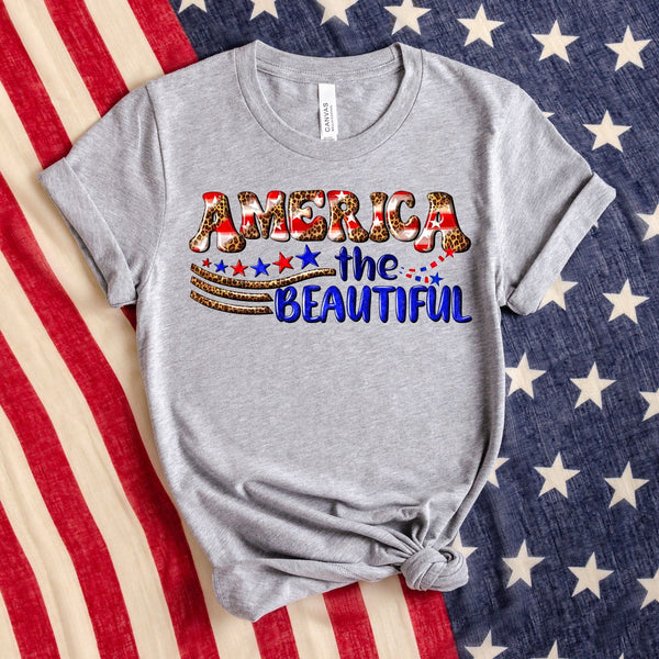 America the Beautiful-47124-DTF transfer