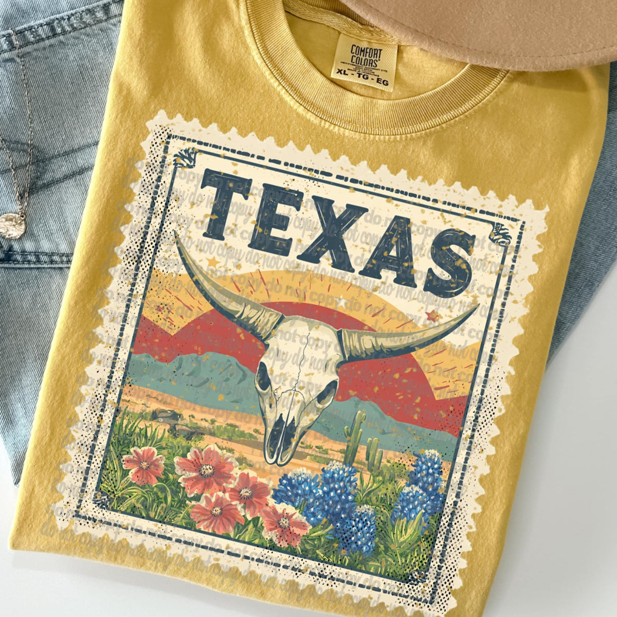 Texas State Stamp (TTD) 99064 DTF transfer