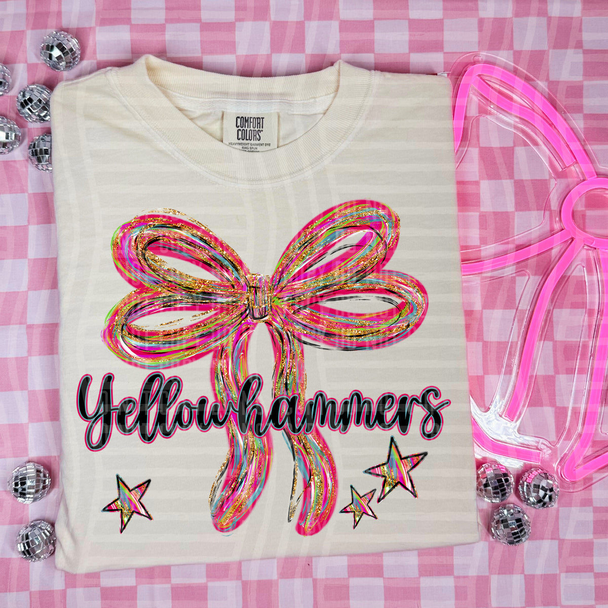 Yellowhammers Whimsical Bow (caplinger) DTF transfer