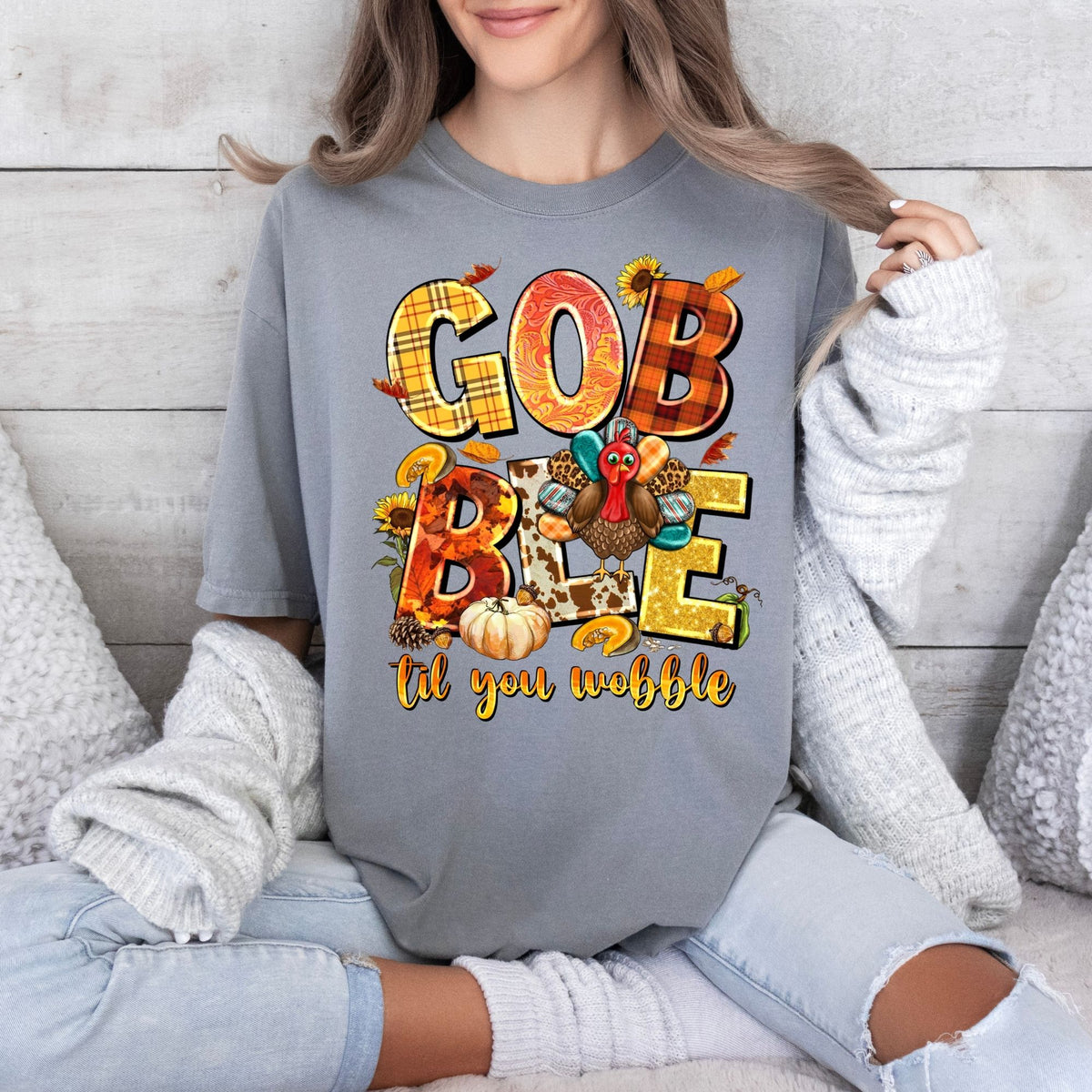Gobble till you wobble-47204-DTF transfer