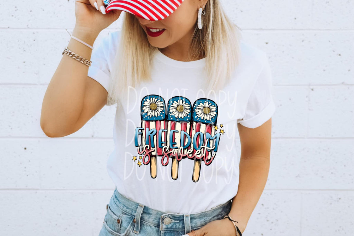 Freedom is sweet (PH) 96950 DTF transfer