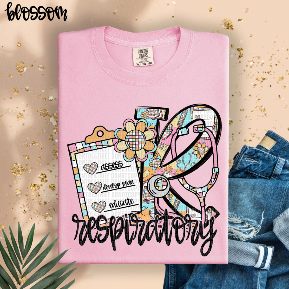 R respiratory clip board (SDD) 98380 DTF transfer