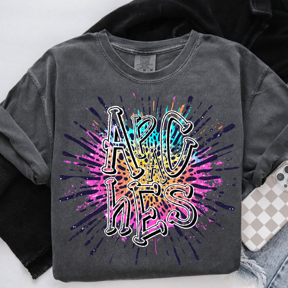 Colorful Burst Mascots (City)