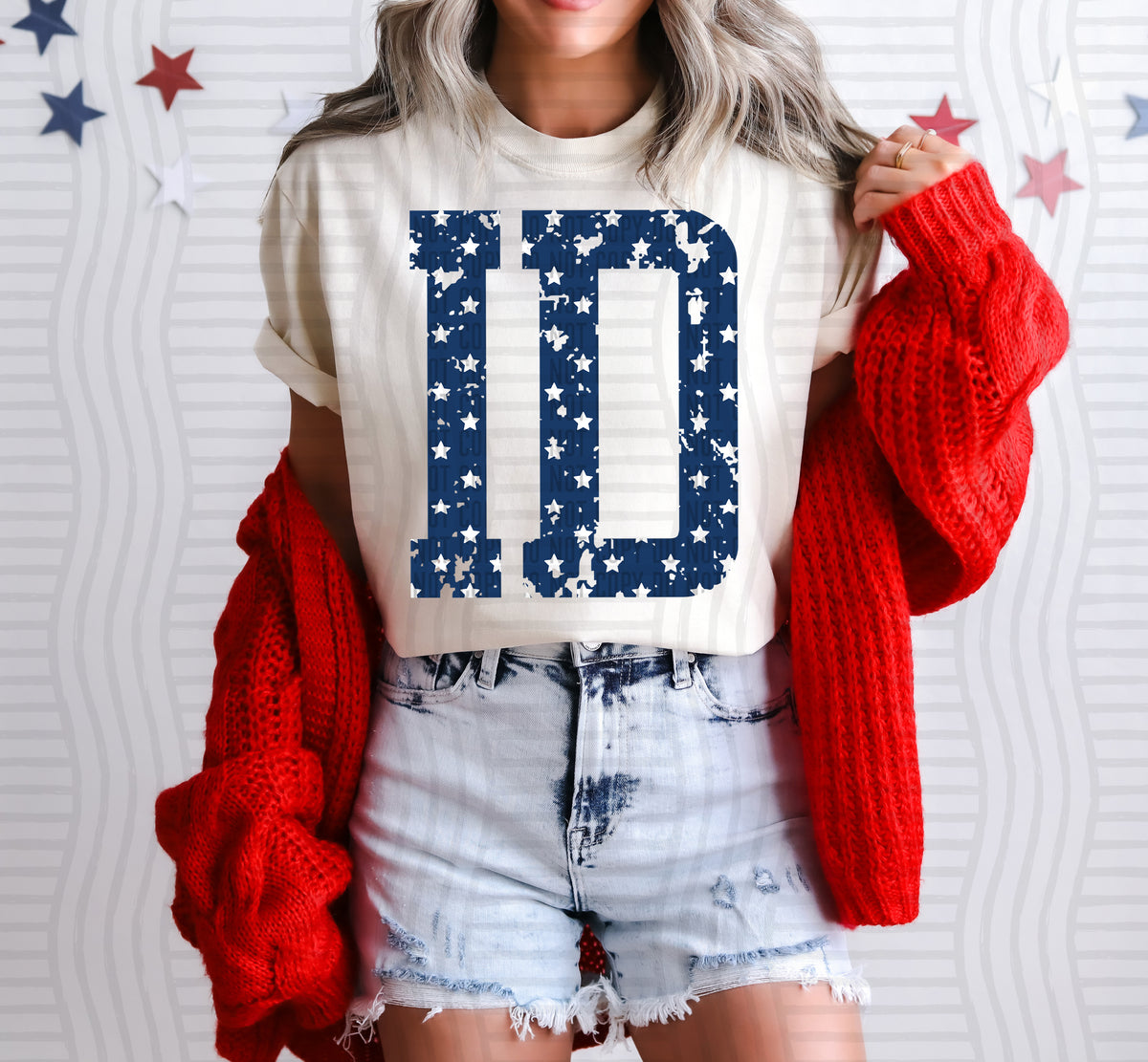 ID white stars (Caplinger) dtf transfer