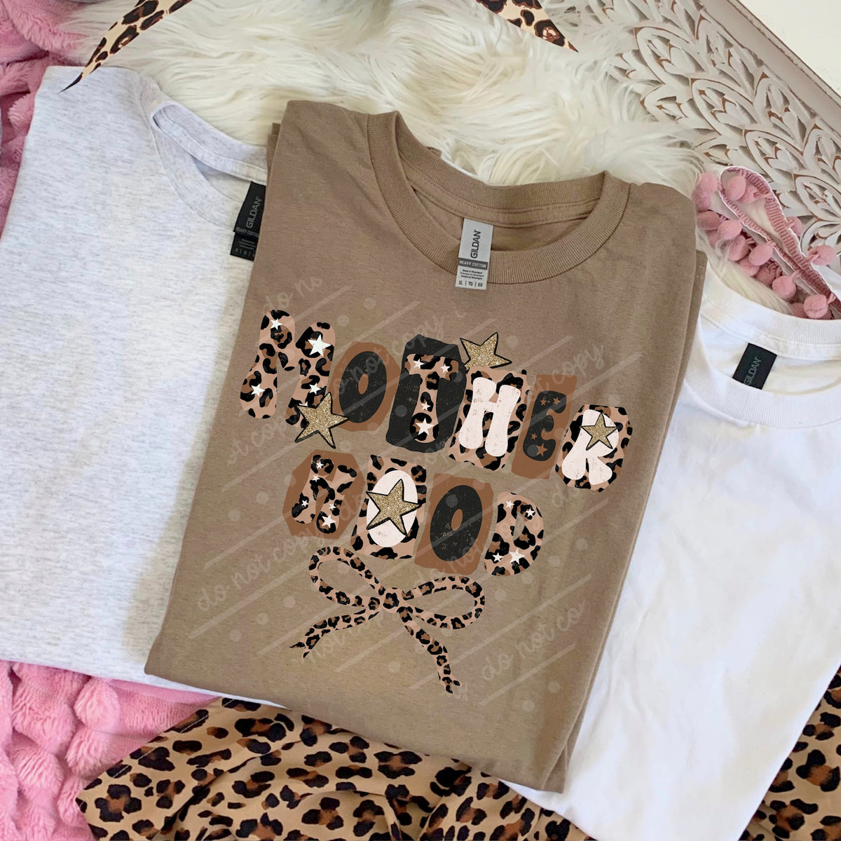 Motherhood leopard (scarlow) DTF Transfer