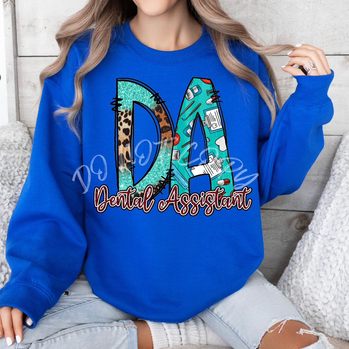 DA Dental Assistant (RD) DTF Transfer