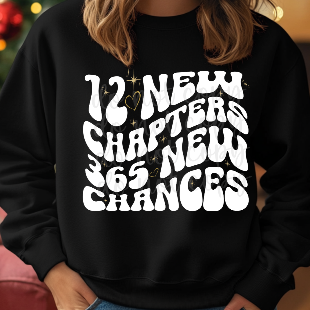 12 new chapters WHITE (Parker)  DTF Transfer