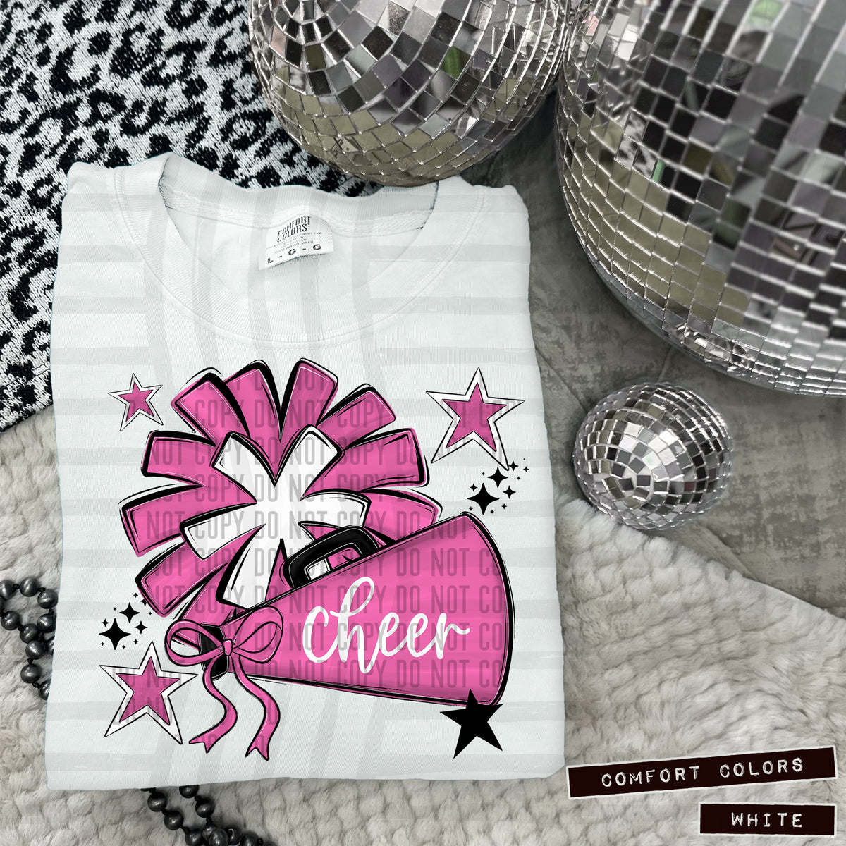 Cheer pink (Caplinger) 109489 DTF transfer