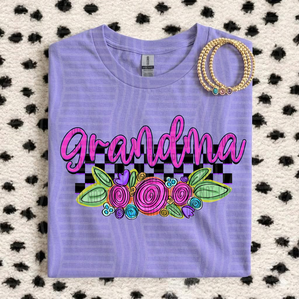 purple grandma (Caplinger) DTF Transfer