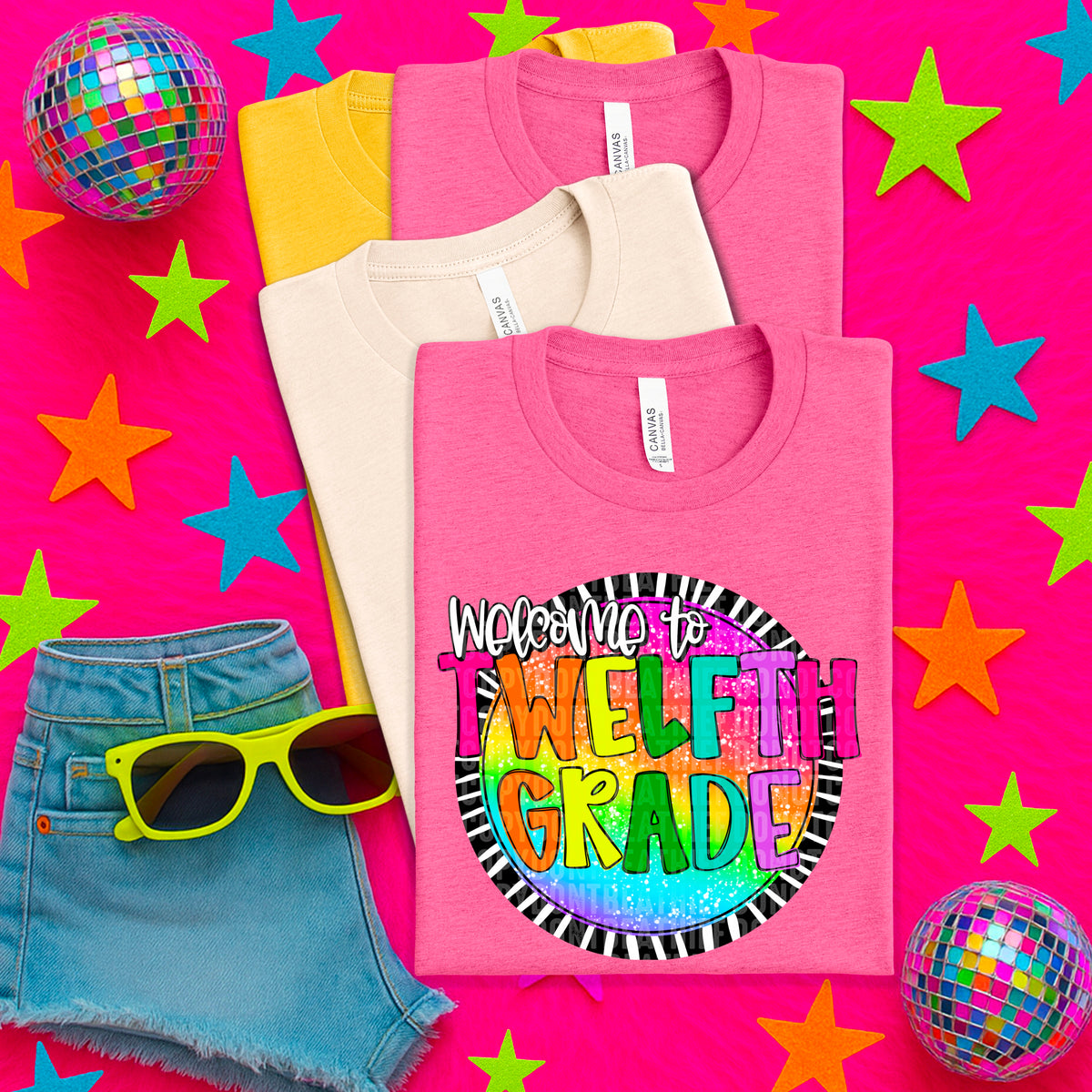 Welcome To Twelfth Grade - Girl 104547 DTF transfer