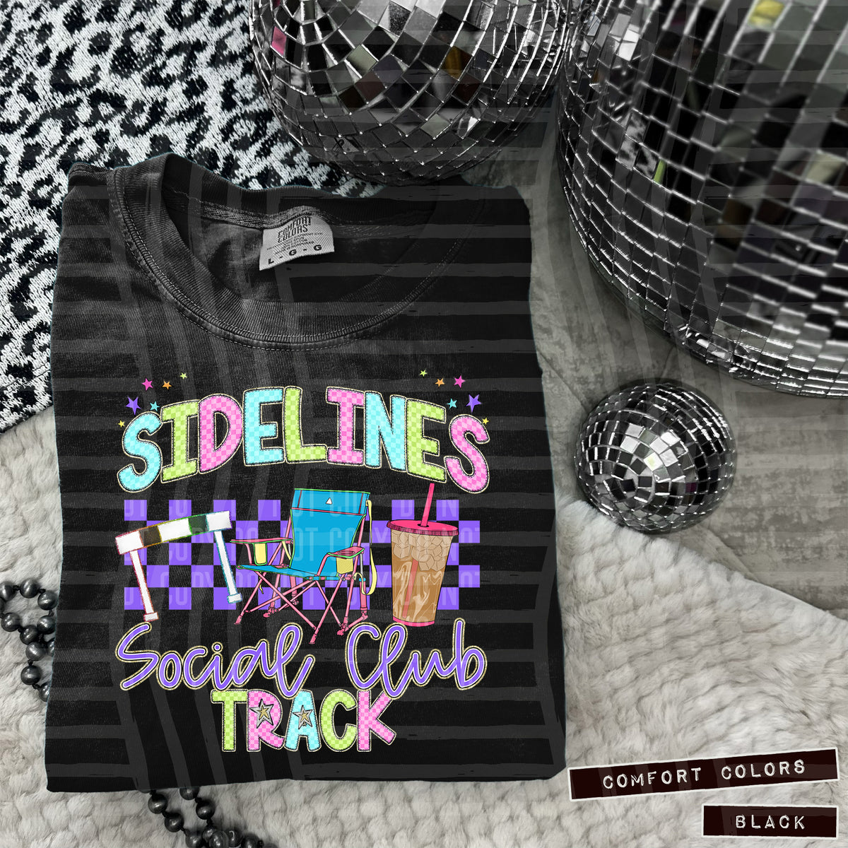 Sidelines social club track (Caplinger) 100240 DTF transfer