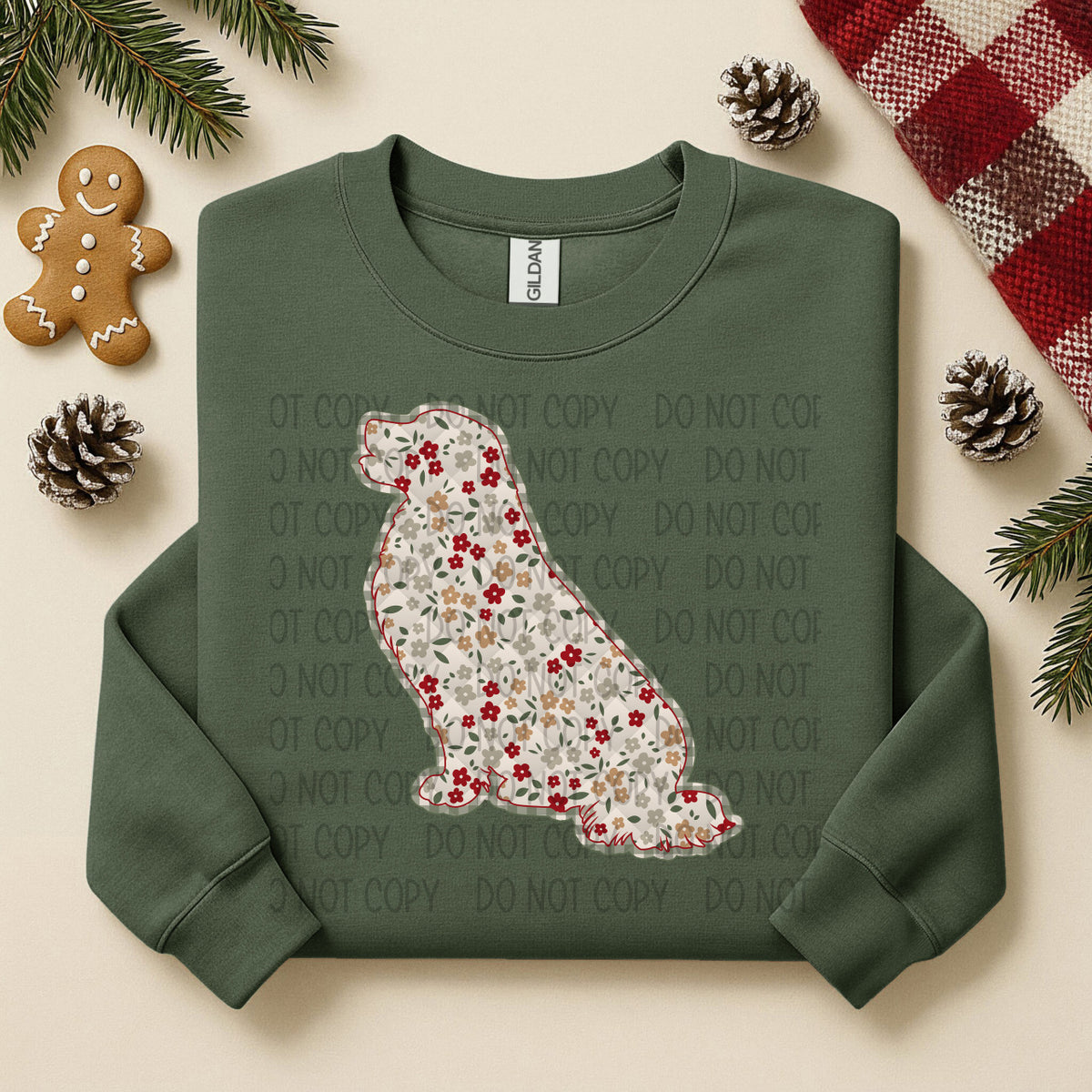 Retriever Floral (SWD) DTF TRANSFER