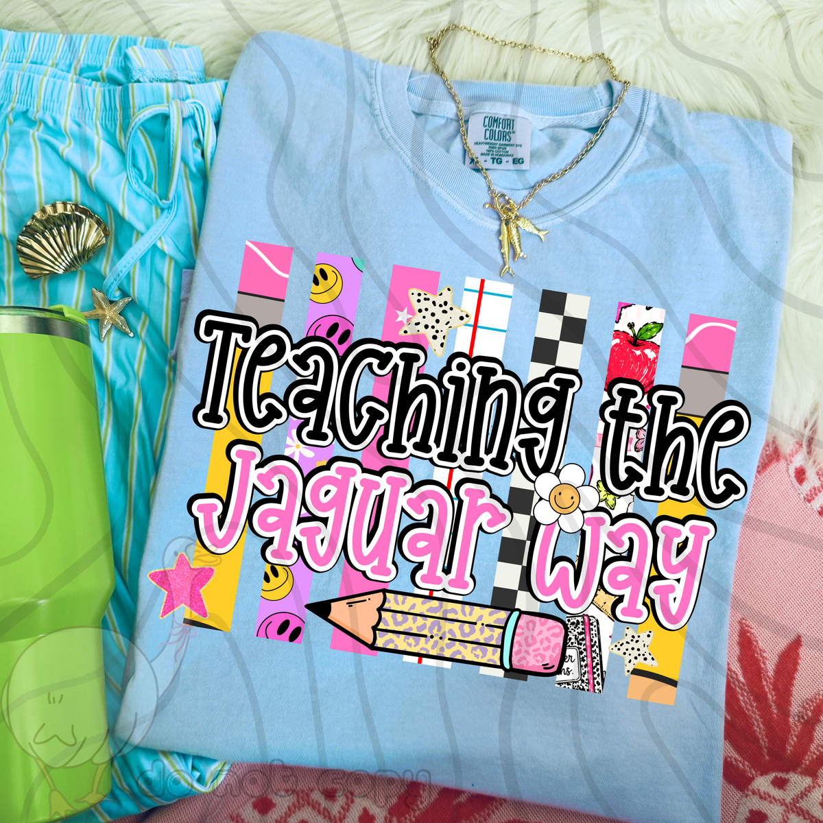 Teaching the jaguar way school stripes (DKD) DTF Transfer