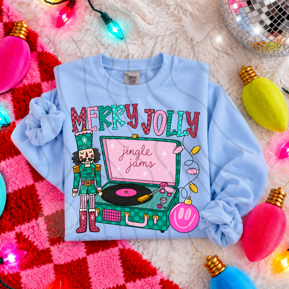 Merry Jolly jingle jams (DKD) DTF Transfer