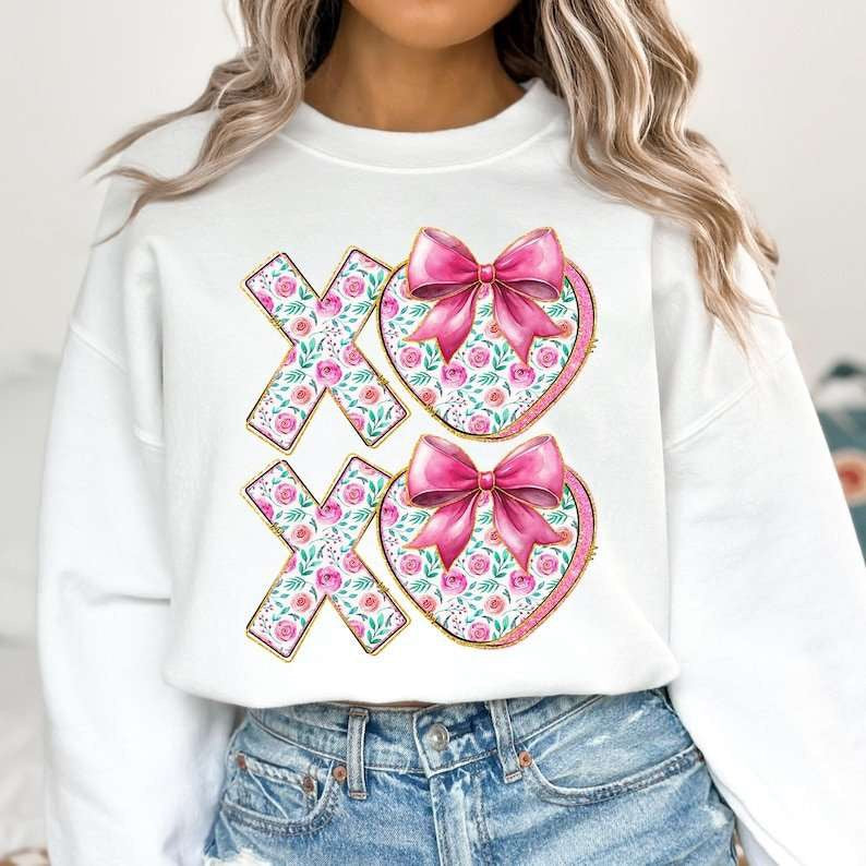 Xoxo rose filled 77711 DTF transfer