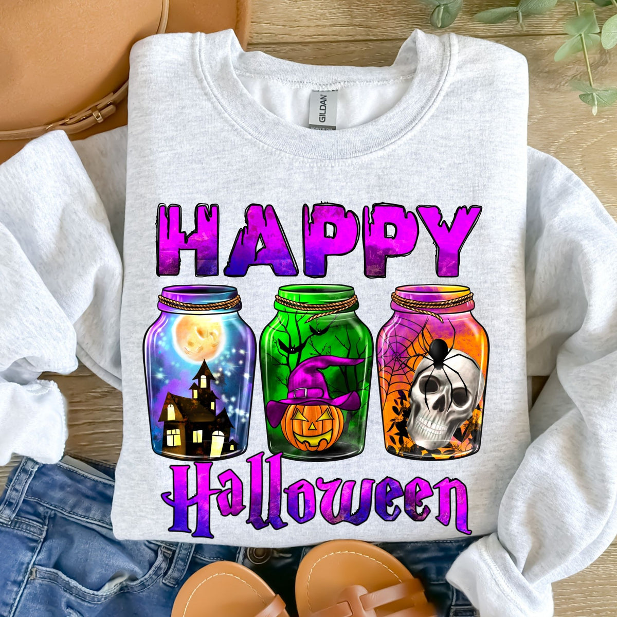 Happy Halloween-38415-DTF transfer