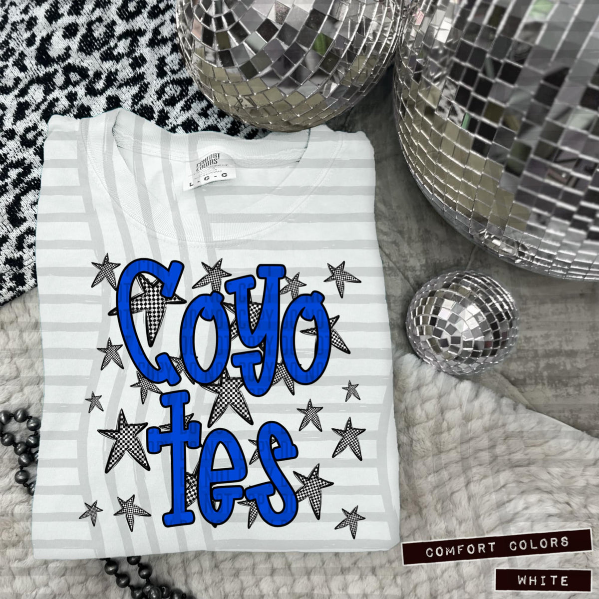 Blue Staggered Mascots (Caplinger)