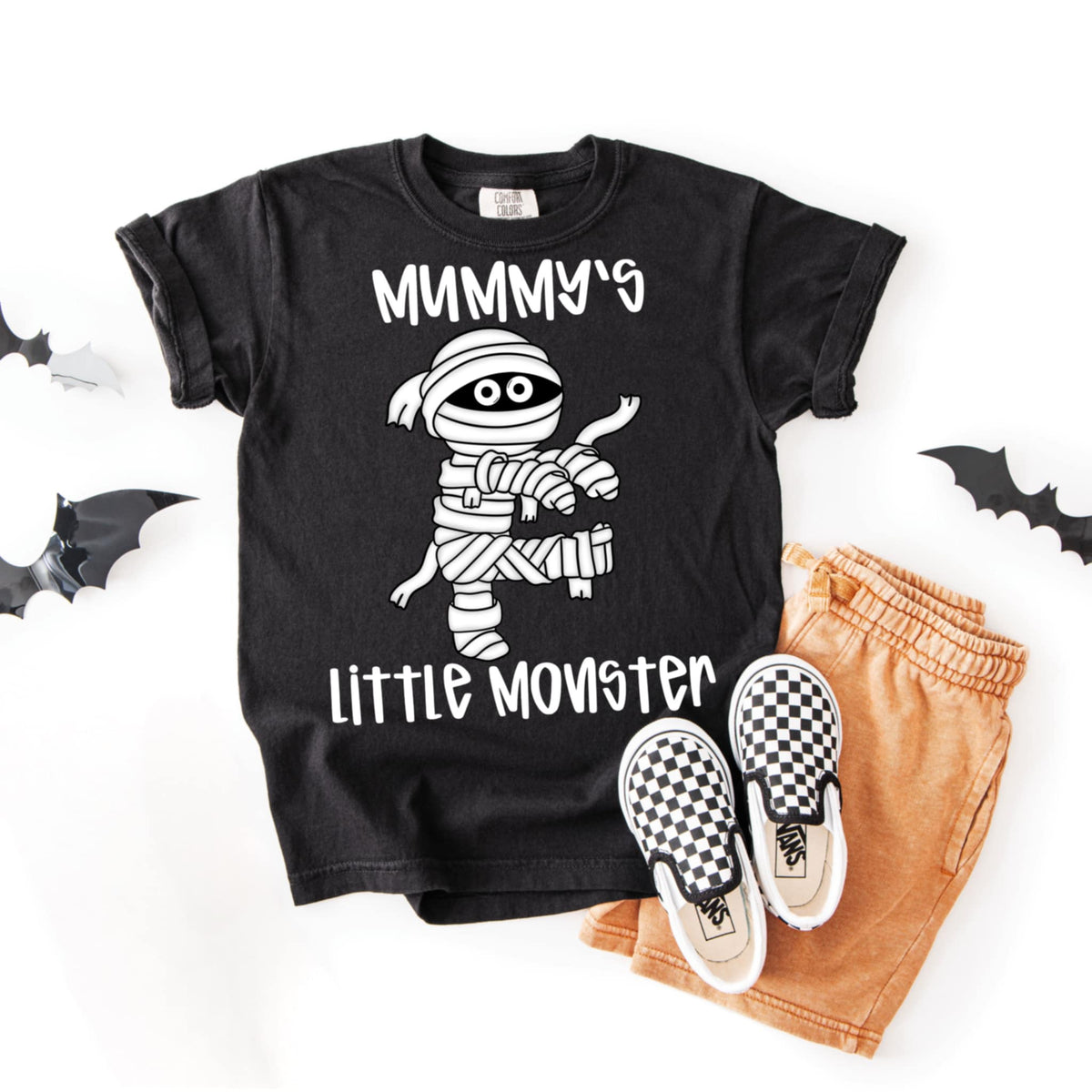 Mummy’s Little Monster white words (cmd) DTF Transfer