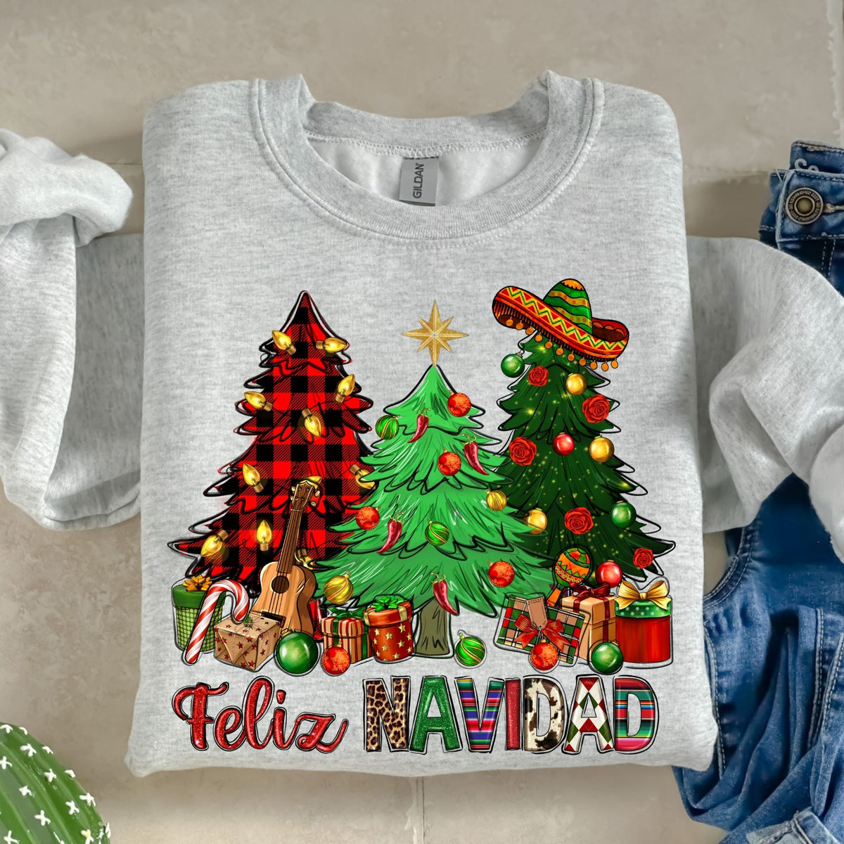 Feliz Navidad-38607-DTF transfer