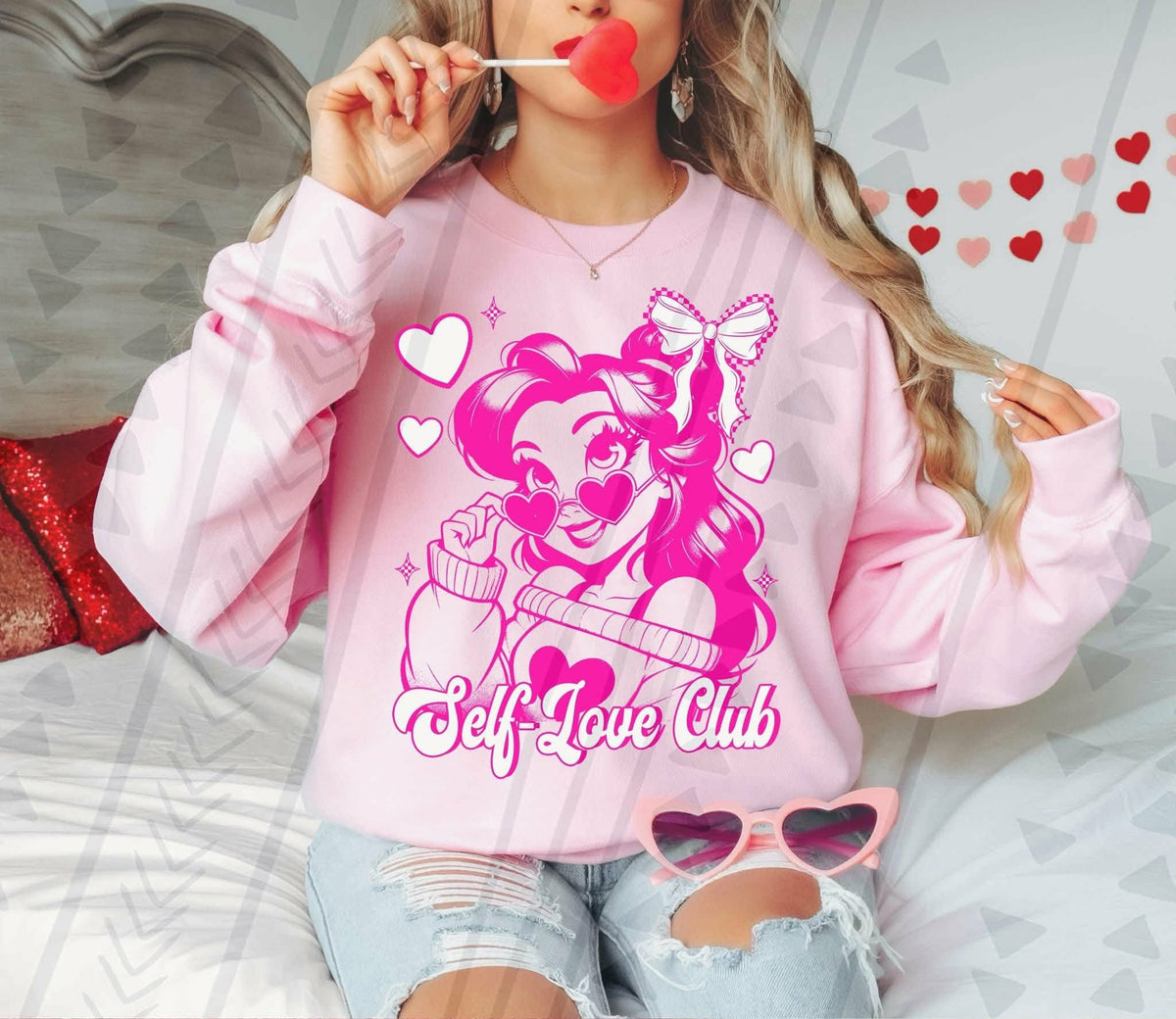 Self love club B (Tgg) DTF Transfer