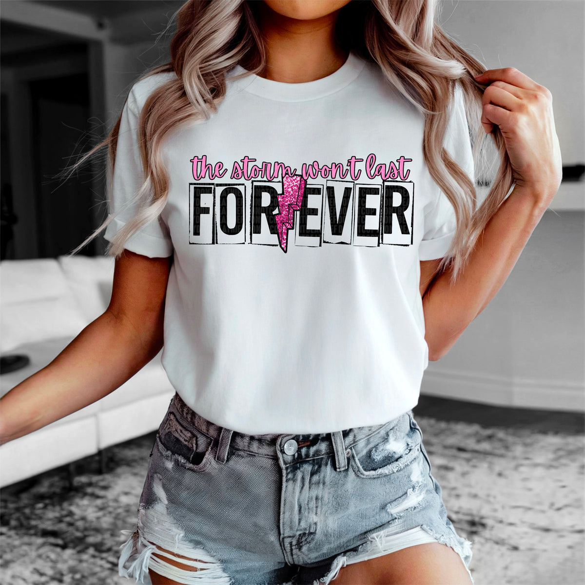 The storm won’t last forever 93716 DTF transfer