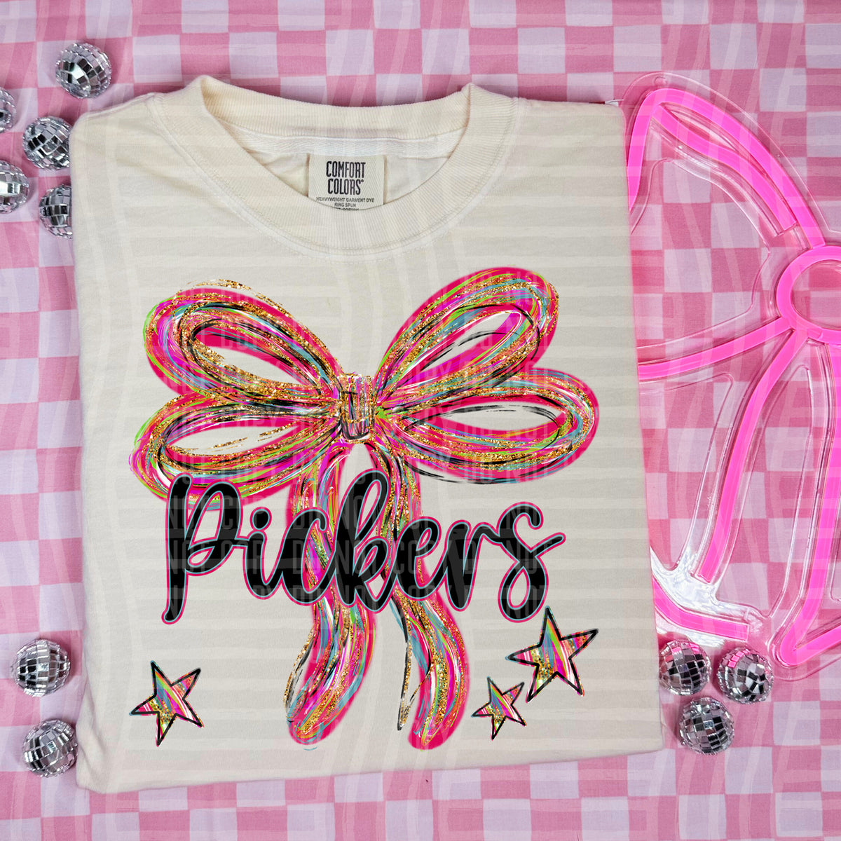 Pickers Whimsical Bow (caplinger) DTF transfer