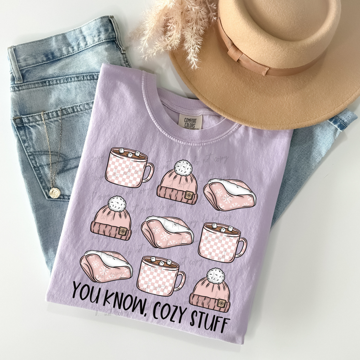 You Know, Cozy Stuff 68522 DTF Transfers