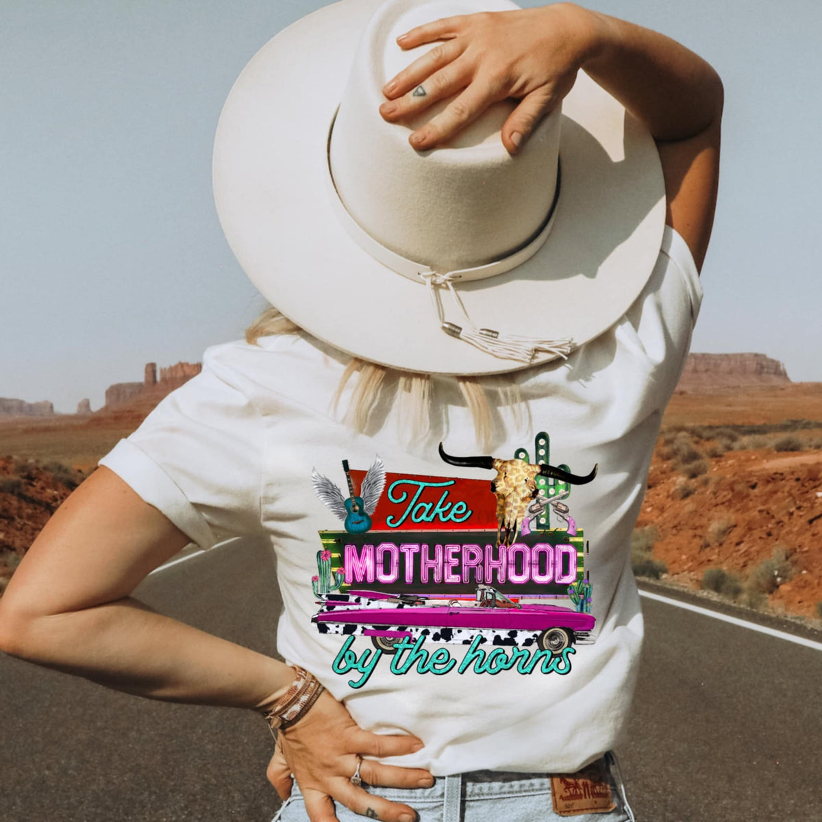 Take motherhood by the horns (ABD) 93177 DTF transfer