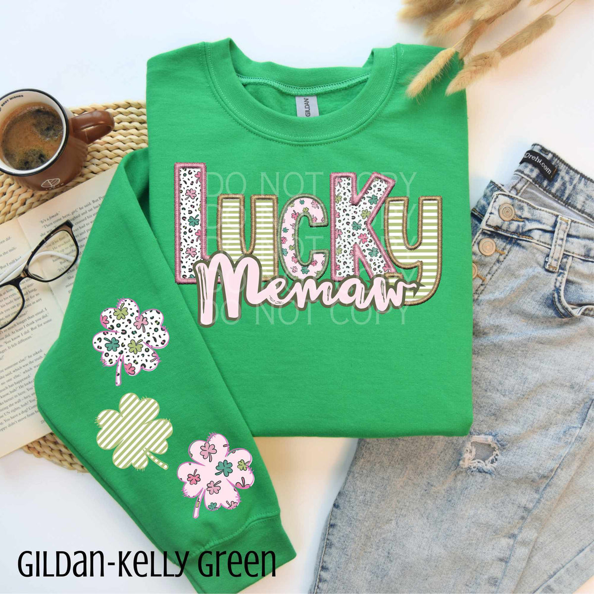 Lucky memaw FRONT (CSG) 82220 DTF transfer