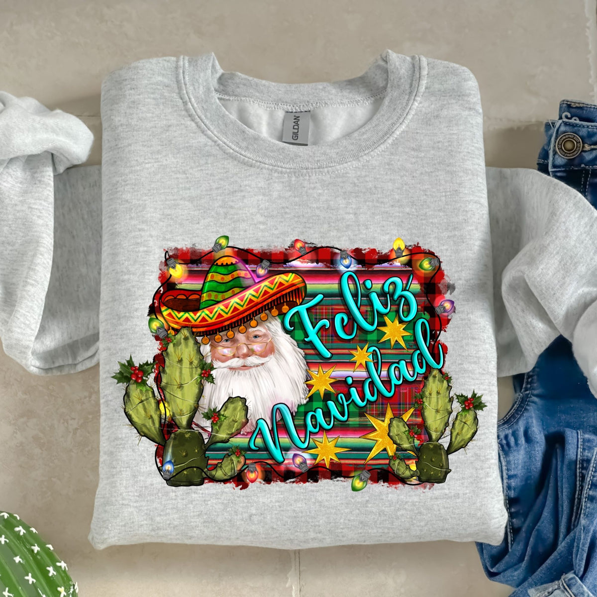 Feliz Navidad-38608-DTF transfer