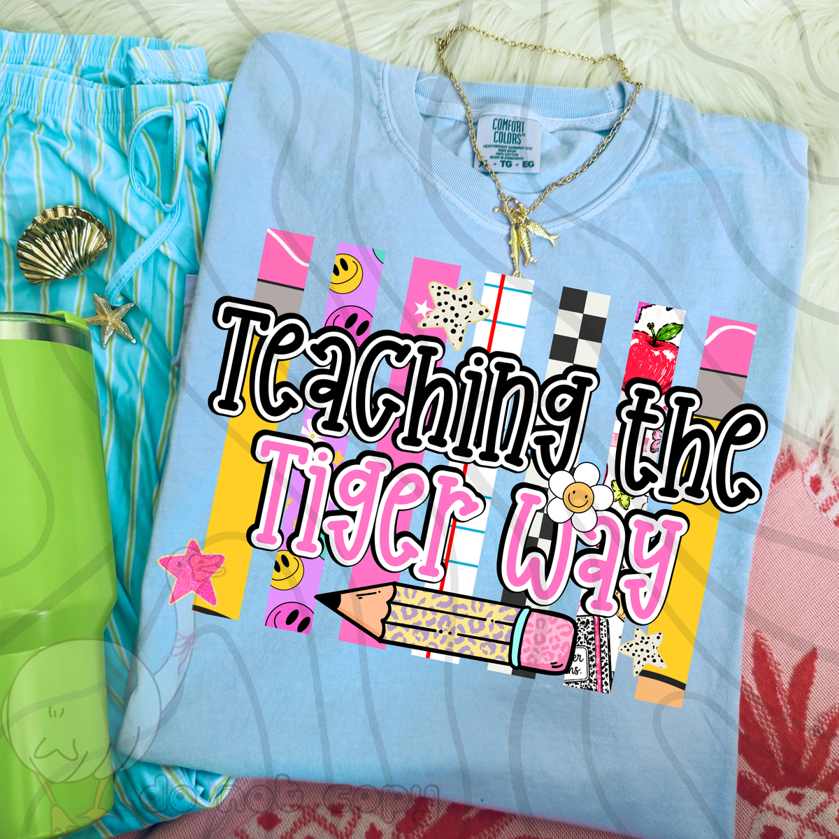 Teaching the tiger way school stripes (DKD) DTF Transfer