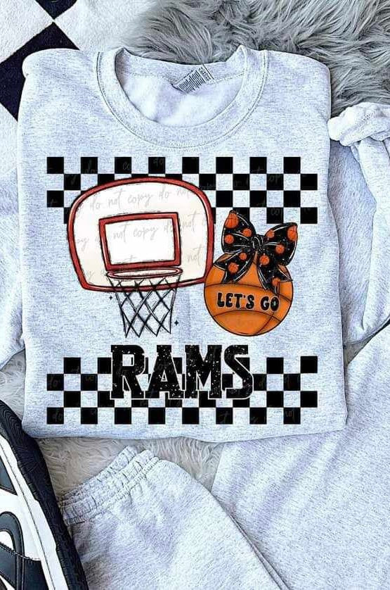Let’s go rams basketball (VIRGO) 65824 DTF transfer