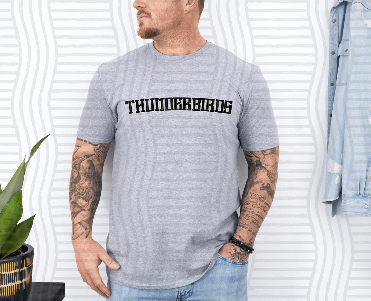 black arch thunder birds (Caplinger) DTF Transfer