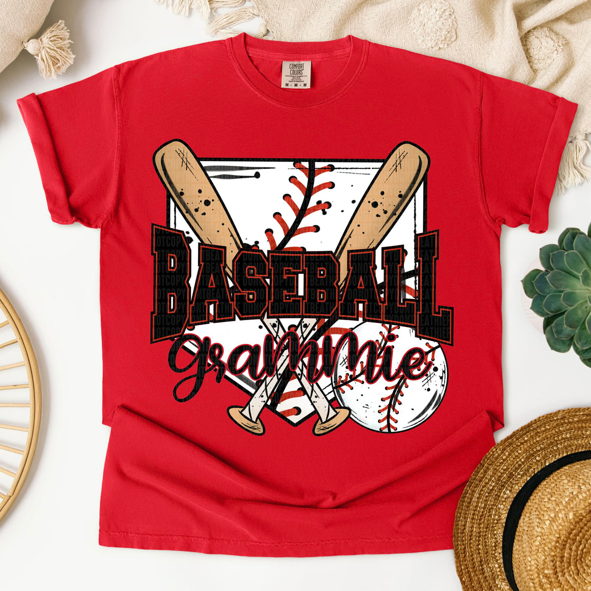 Baseball Grammie (SDD) DTF transfer