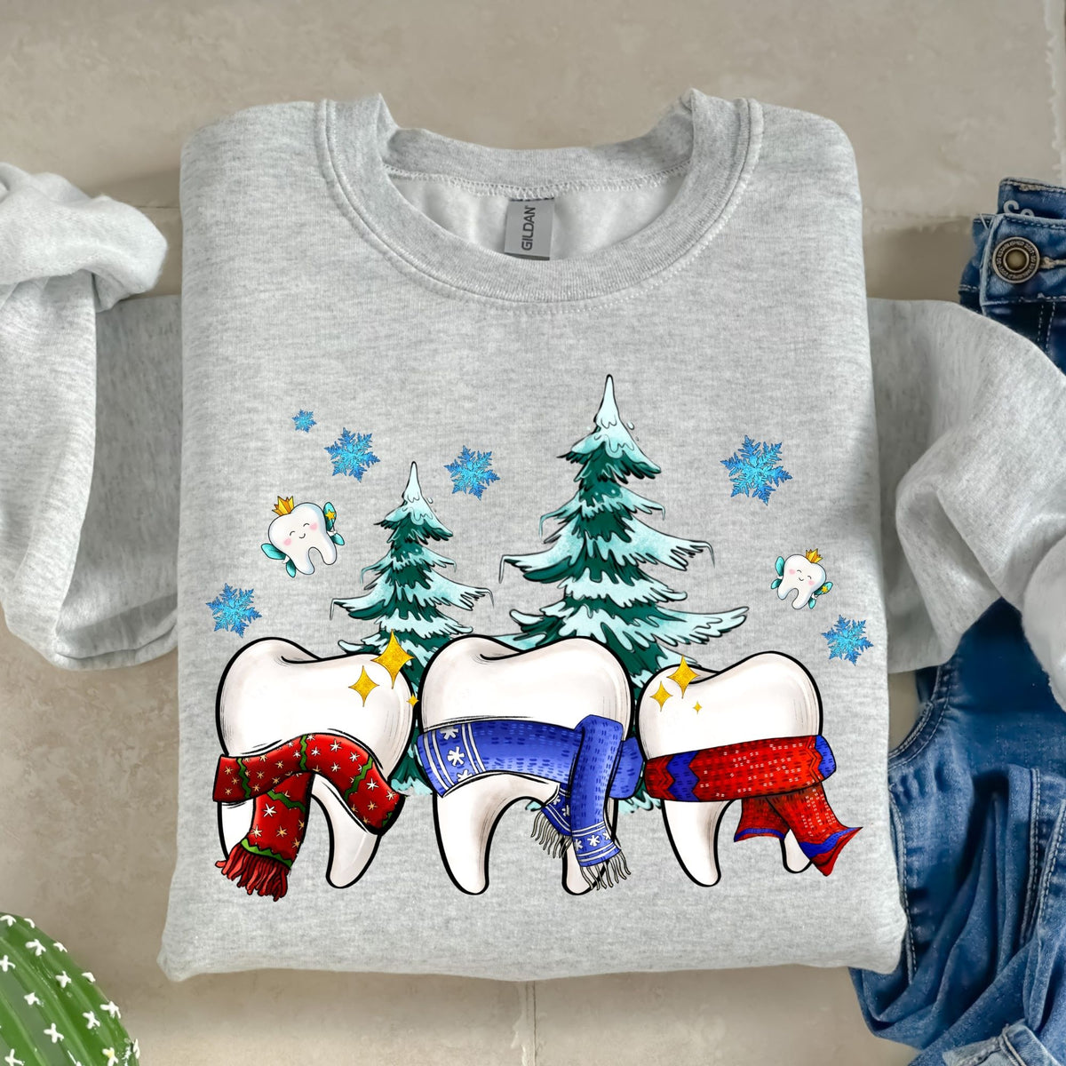 Dental Christmas Tree-38604-DTF transfer