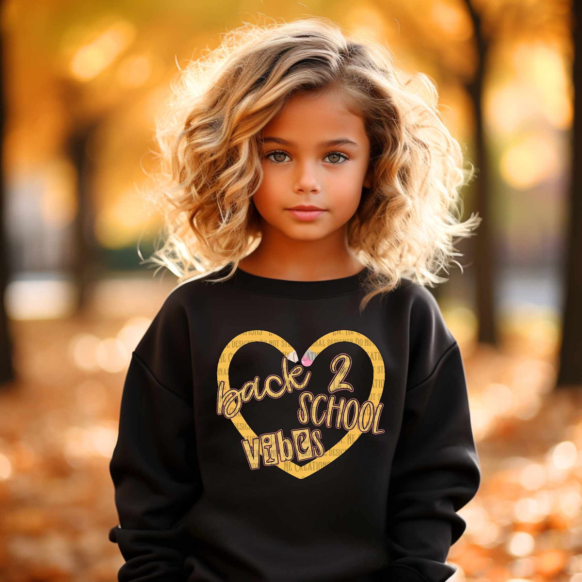 Back 2 school vibes (LANE) 50894 DTF transfer