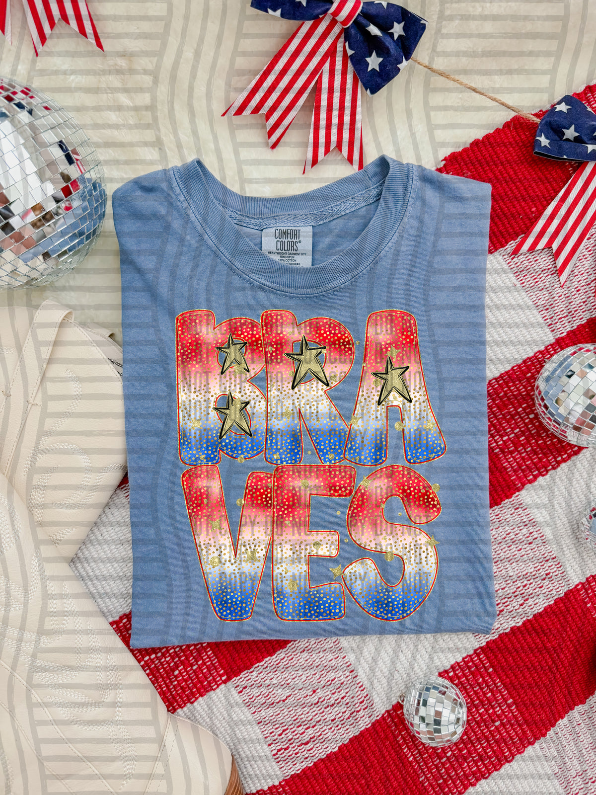 Braves Wild Glory Mascots (Caplinger) DTF transfer