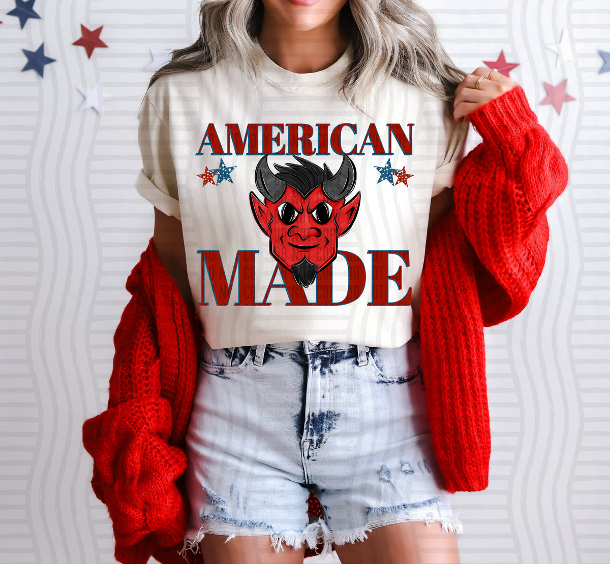 American made Devils (Caplinger) DTF Transfer