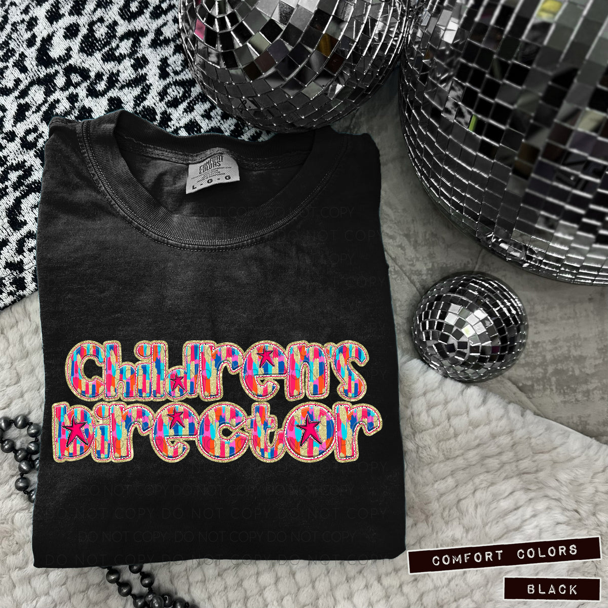 Children's Director Tutti Brushstrokes (Caplinger) DTF transfer